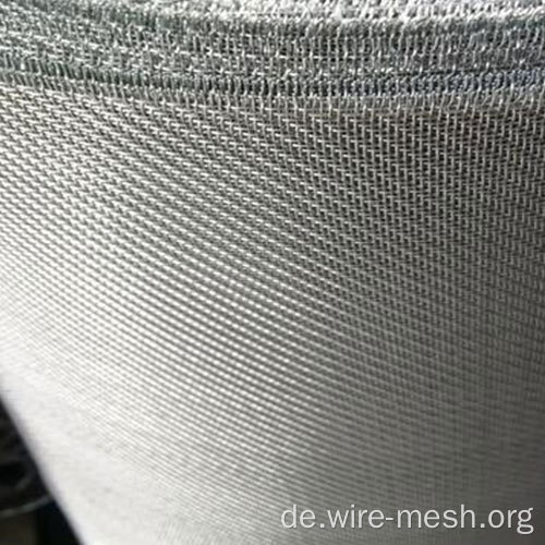 Dutch aus rostfreiem Stahl tippte Weave -Netz